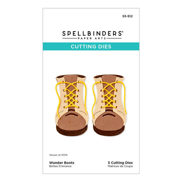 Wander Boots Etched Dies | Storytelling Collection