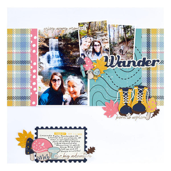 Wander Boots Etched Dies | Storytelling Collection