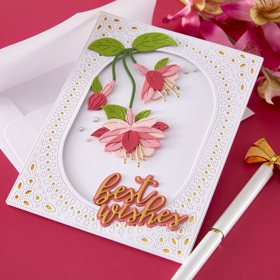 Magical Fuchsia Etched Dies | Alex Syberia Designs