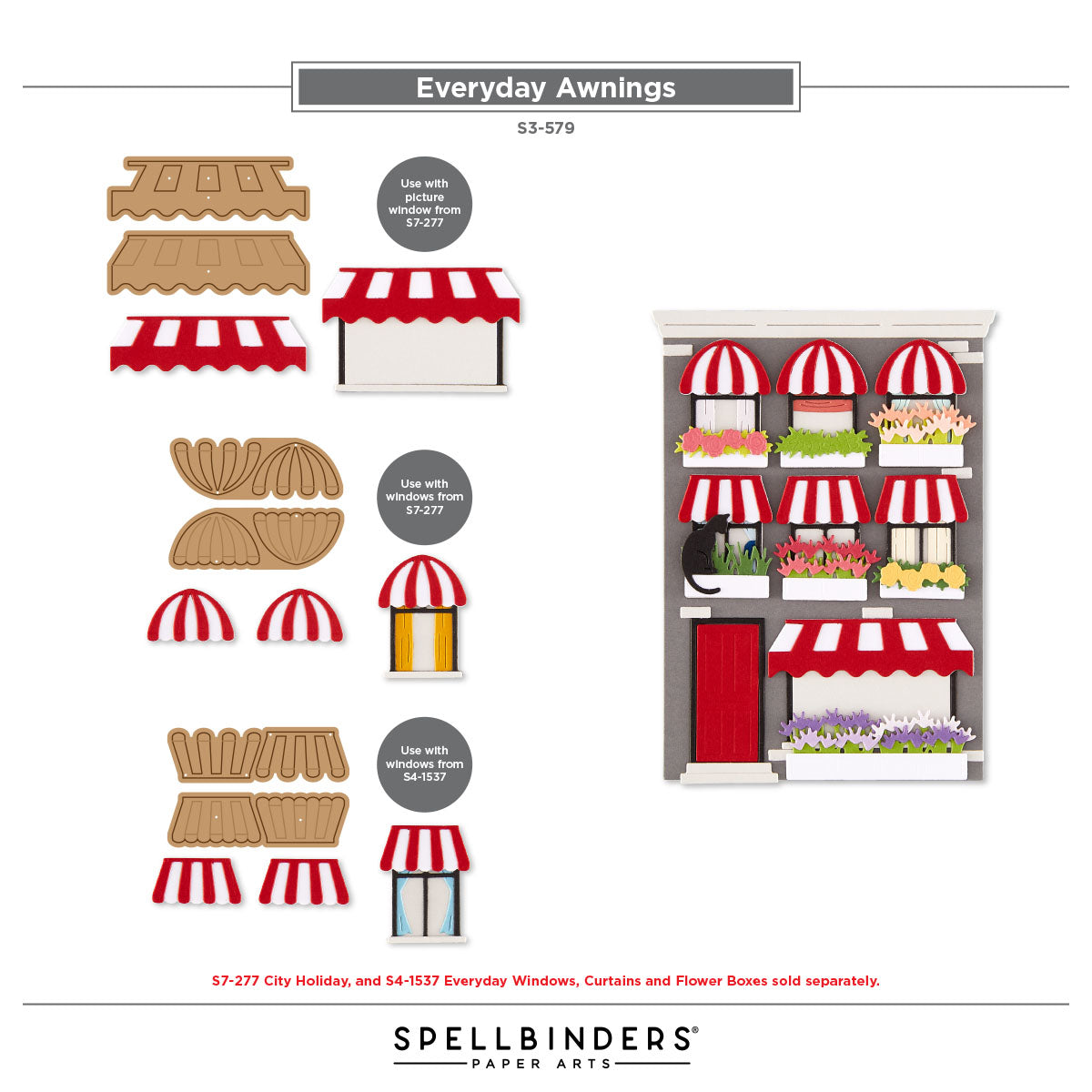 Everyday Awnings Etched Dies | Yana Smakula