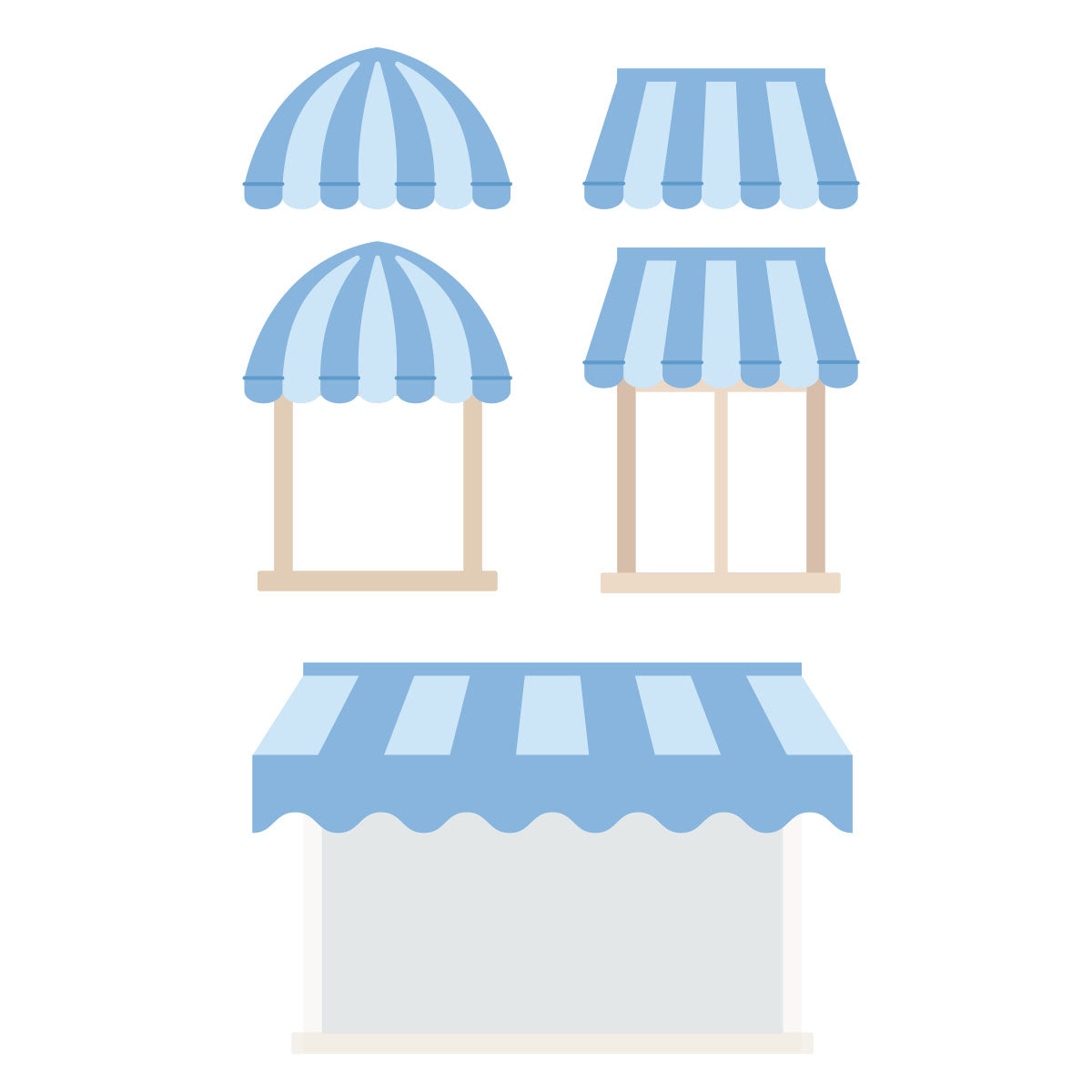 Everyday Awnings Etched Dies | Yana Smakula