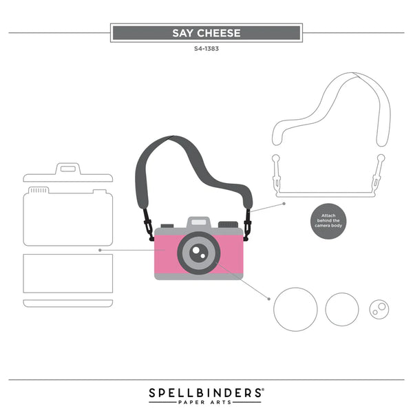 Say Cheese Etched Die Set | Storytelling Collection