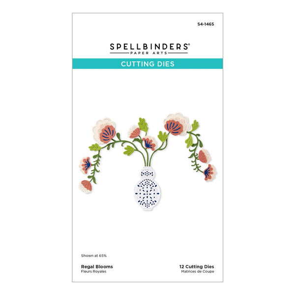 {coming soon!} Regal Blooms Etched Die Set