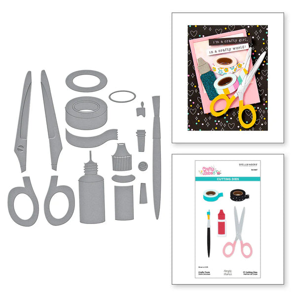 Crafty Tools Etched Dies | Crafty Babe/Simple Stories