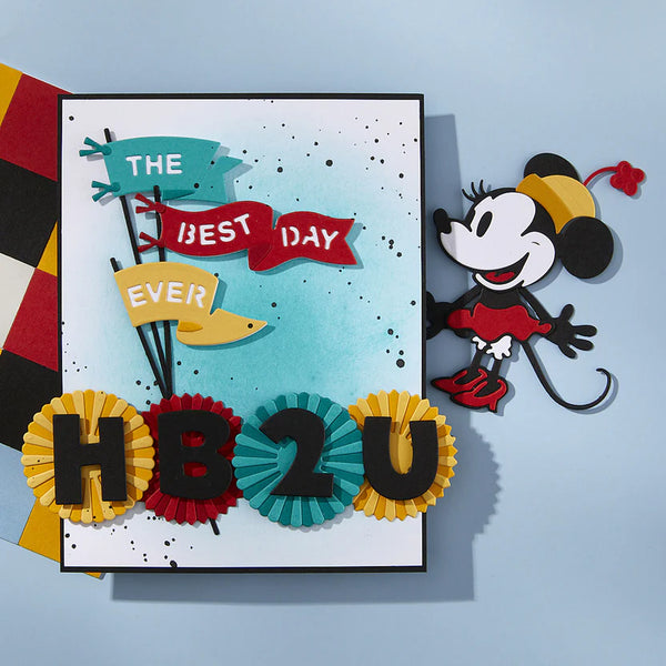 Flags & Banners Etched Die Set | Classic Mouse