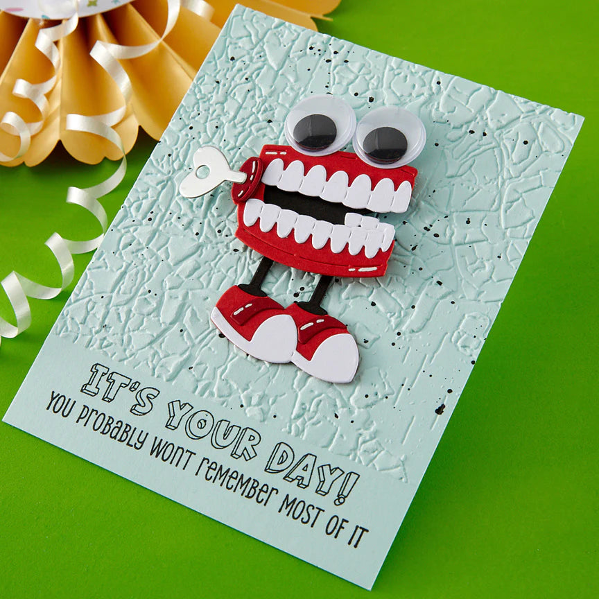 Dancin' Chatterbox Etched Die Set