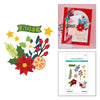 Festive Floral Mix Etched Dies {coming soon!}