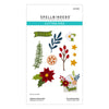 Festive Floral Mix Etched Dies {coming soon!}