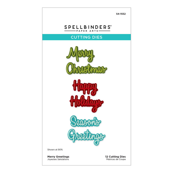 Merry Greetings Etched Dies {coming soon!}