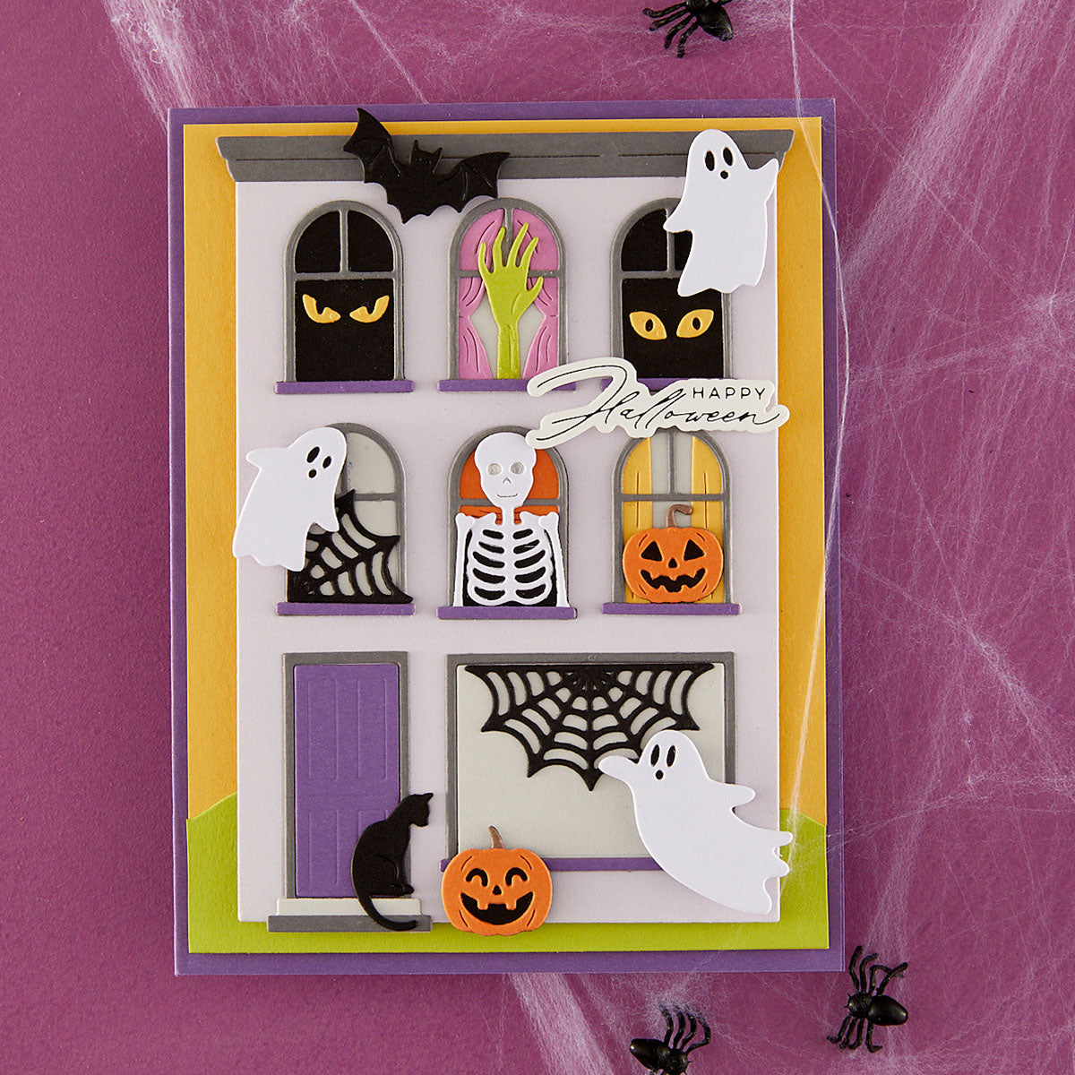 Halloween City Holiday Decorations Etched Dies by Yana Smakula — additional view 1
