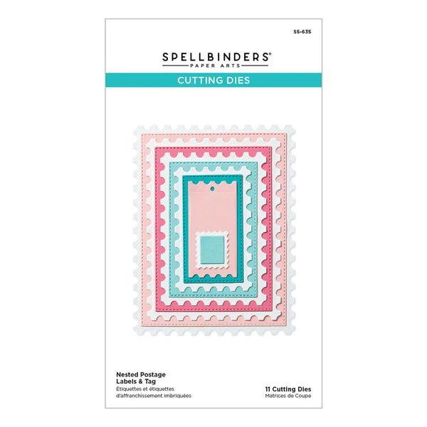 Nested Postage Labels & Tag Die Set | Bayfair Collection