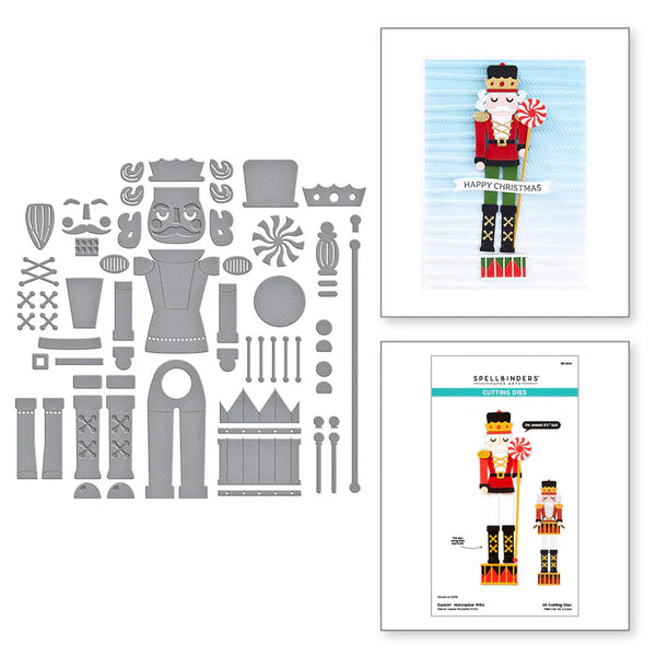 Fritz Dancin' Nutcracker Etched Dies | Dancin' Christmas Friends
