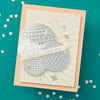Shine Bright Sentiment Strips Press Plate + Die Set | Carissa Wiley {clearance}