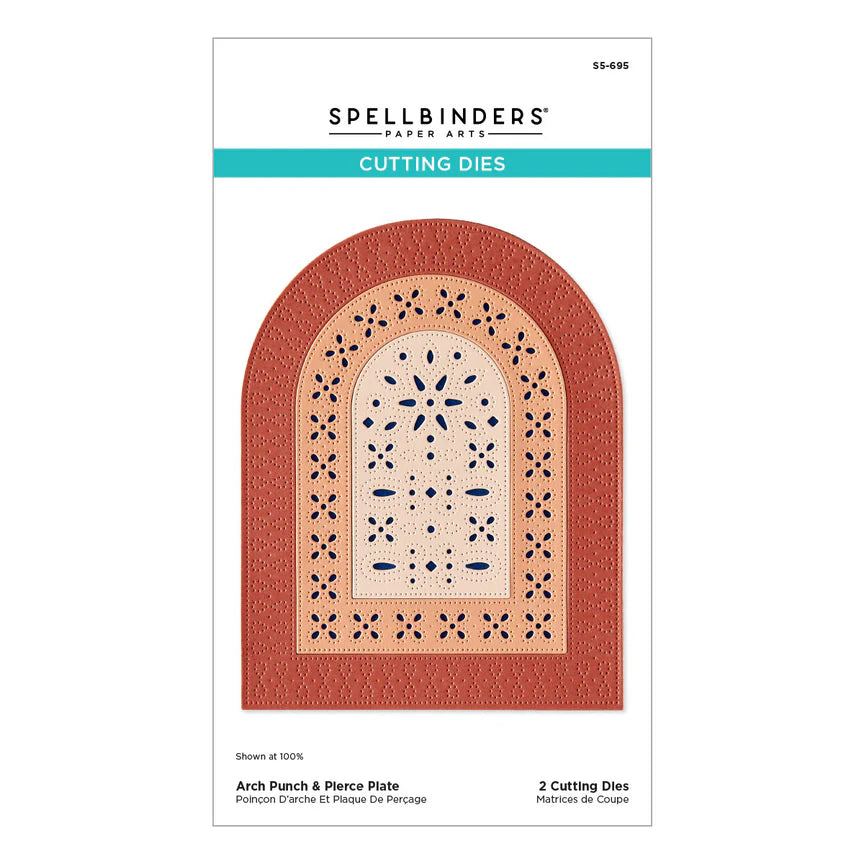 {coming soon!} Arch Punch & Pierce Plate Etched Die Set