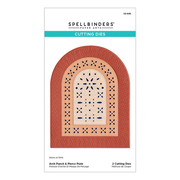 {coming soon!} Arch Punch & Pierce Plate Etched Die Set