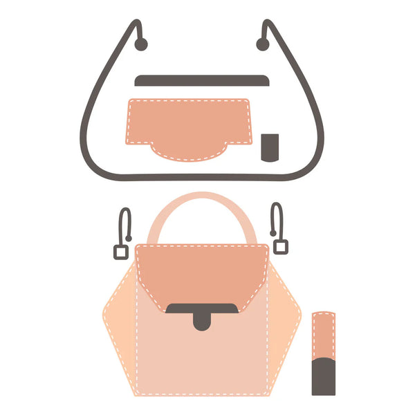 Designer Purse Etched Die Set | Sheri Ballantyne