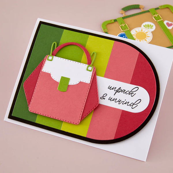 Designer Purse Etched Die Set | Sheri Ballantyne