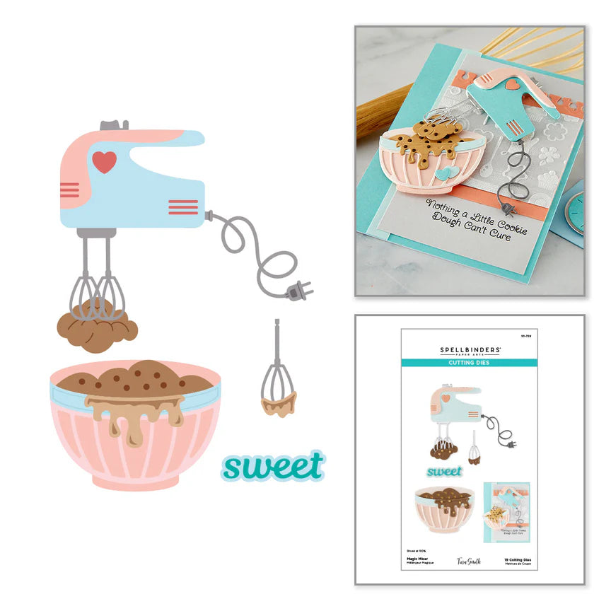 Magic Mixer Etched Dies | Make It & Bake It
