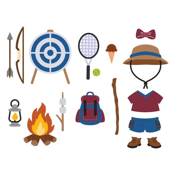 Camp Days Etched Dies | Summer Camp Collection