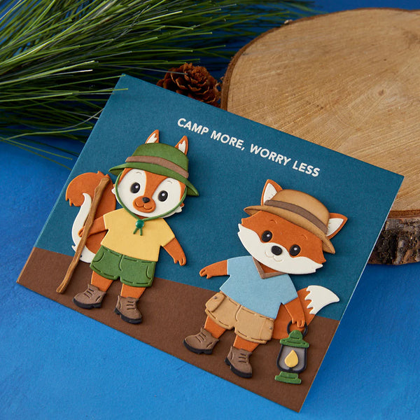 Camp Days Etched Dies | Summer Camp Collection