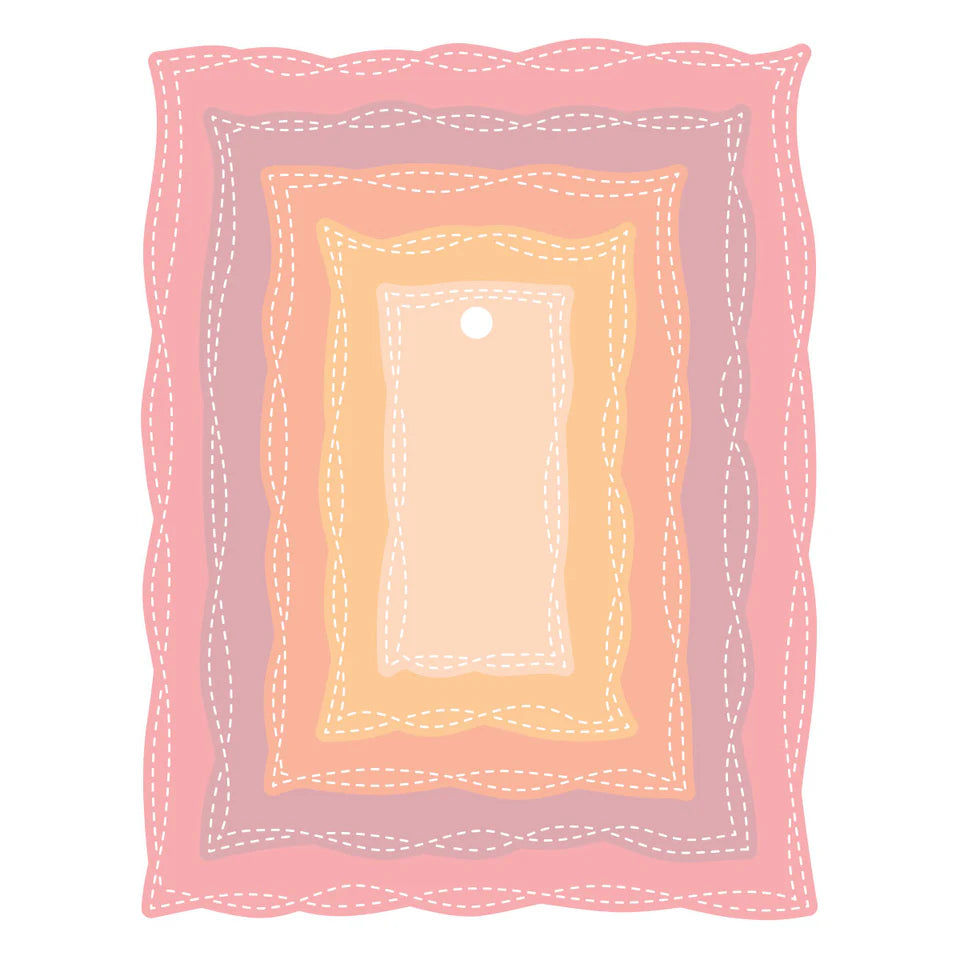Playful Stitched Panels Nesting Die Set
