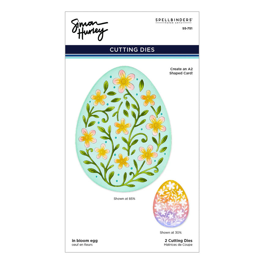 In Bloom Egg Die Set | Simon Hurley