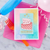 Topsy Turvy Cake Etched Dies | Birthday Celebrations Collection