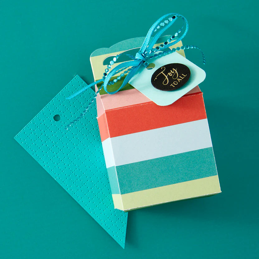 Ribbon Box Etched Dies | Sealed 3D Christmas Collection