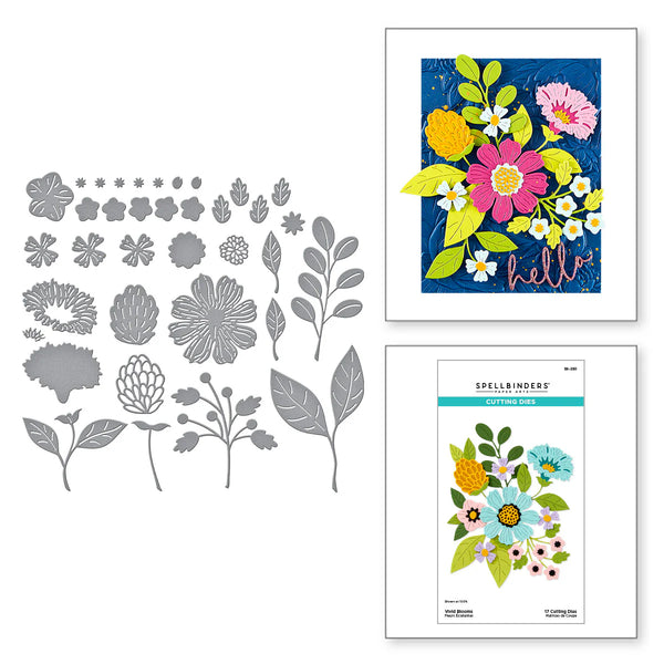 Vivid Blooms Etched Dies | Vivid Expressions
