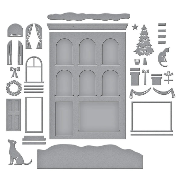 City Holiday Etched Dies | Yana Smakula's City Holiday