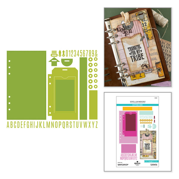 Keepsake Capsule Page Etched Dies | Esther Glas {coming soon!}