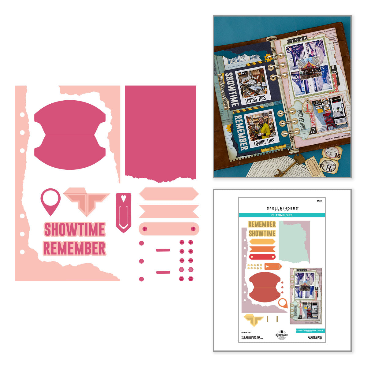 Torn Edges with Tag Etched Dies | Esther Glas {coming soon!}