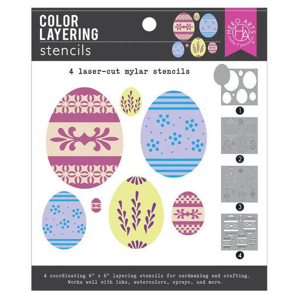 Egg-finity Dies + Coloring Stencils Bundle {10% off Bundle Deal}