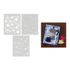 Color Layering Delft Floral Stencils