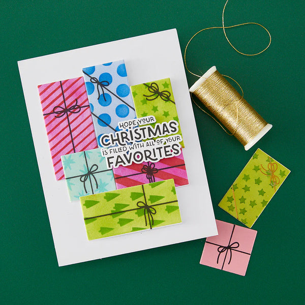 Best Gift Ever Gift Boxes Die + Stencil + Press Plate Bundle