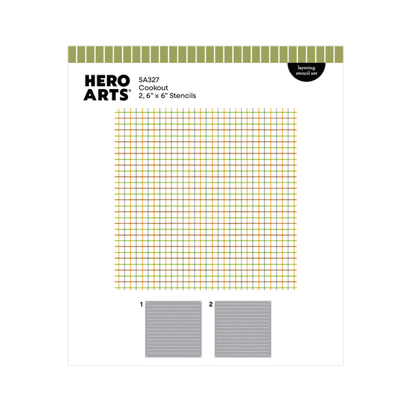 Cookout Layering Stencil Set