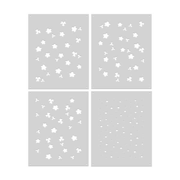 Flower Power Layering Stencil Set {coming soon!}
