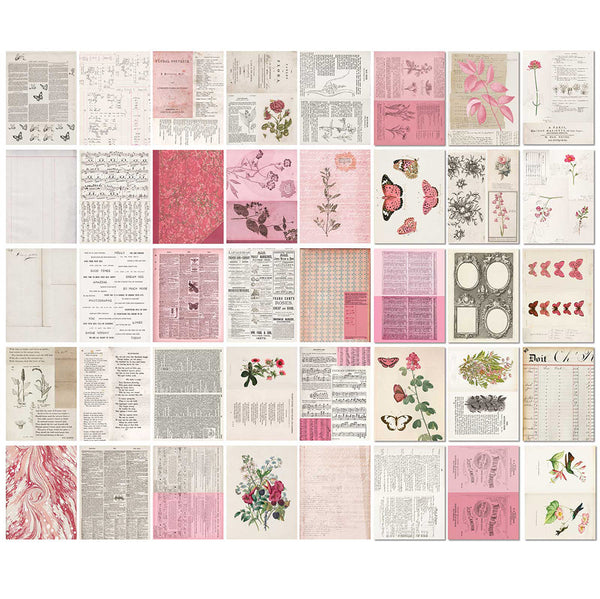Collage Sheets 6x8 | Color Swatch: Blossom
