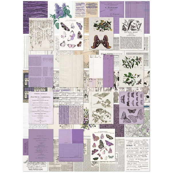 Collage Sheets 6x8 | Color Swatch: Lavender