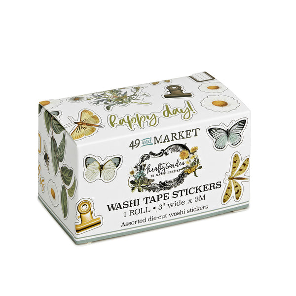 Krafty Garden Washi Sticker Roll