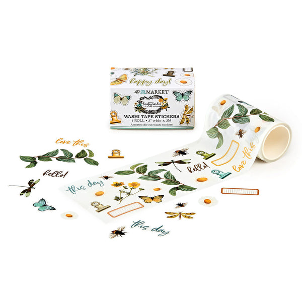 Krafty Garden Washi Sticker Roll