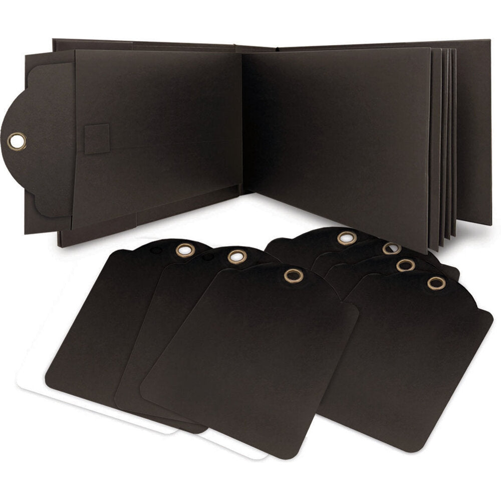 Black Rectangular Policy Envelope Album