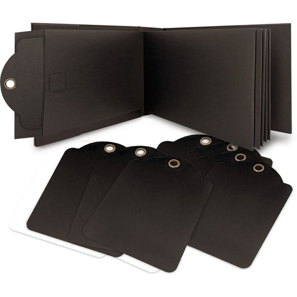 Black Rectangular Policy Envelope Album