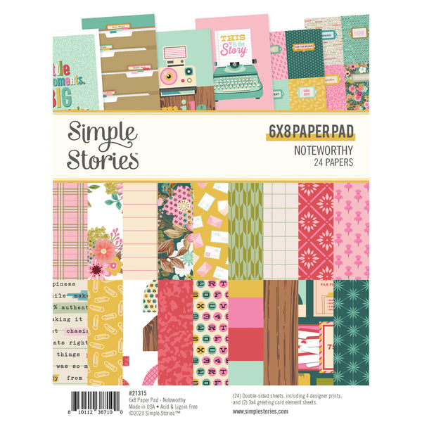 Noteworthy 6x8 Paper Pad