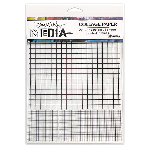 Grid Collage Paper | Dina Wakley Media