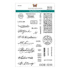Sign Here Clear Stamp Set | Flea Market Finds by Cathe Holden