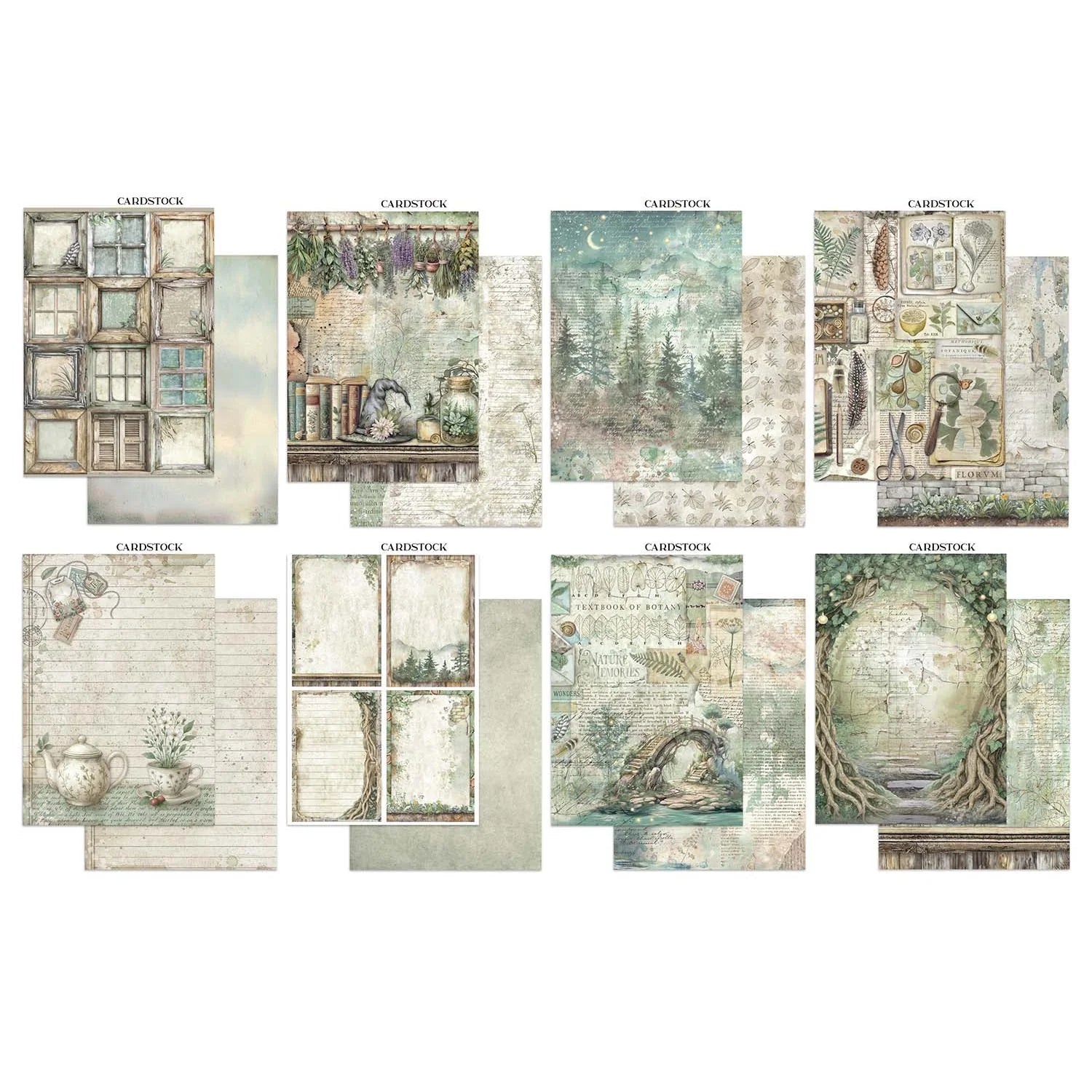 Herbarium Silvae Junk Journal Ephemera Book