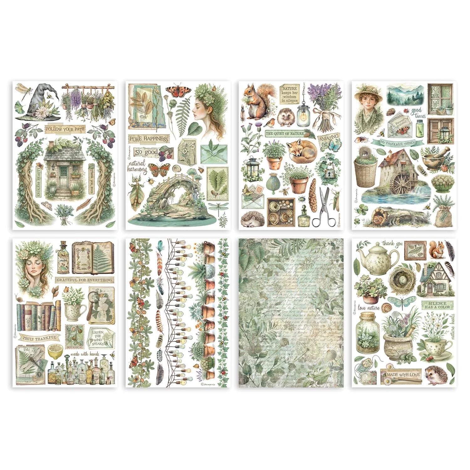 {coming soon!} Herbarium Silvae A5 Washi Pad