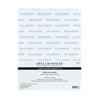 White Liner Double-Sided Adhesive Sheets 4pk - 8.5" x 11"