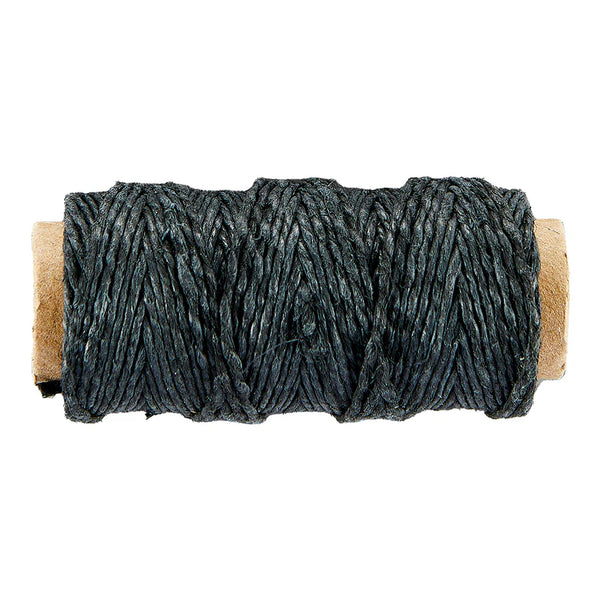 Black #10 Hemp Cord | 21.54yd Spool